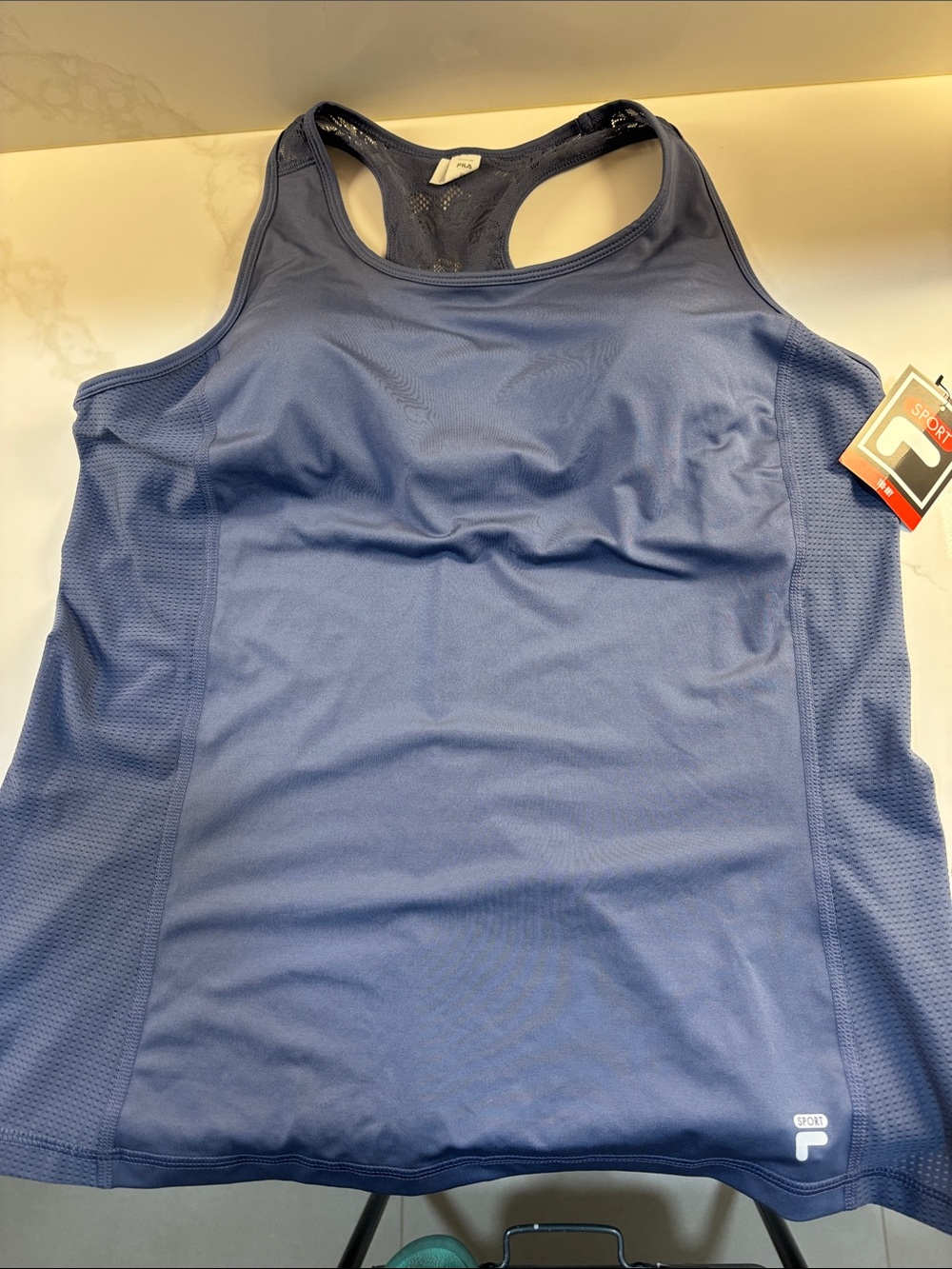 Fila Women’s Blue Racerback Athletic Tank